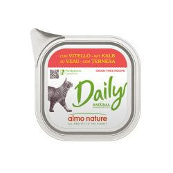 ALMO CHAT DAILY GRAIN FREE VEAU 100gr
