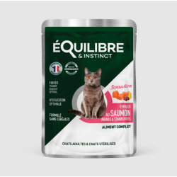 EQUILIBRE SAUMON ANANAS CRANBERRIES 85GR - UNITE -