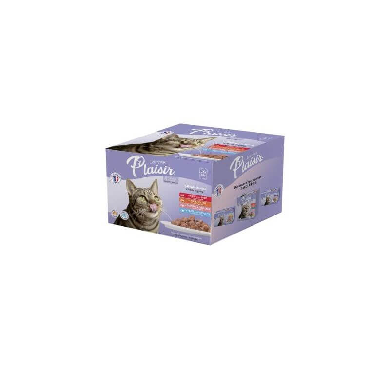 PLAISIR MULTIPACK POCHON 24x85gr