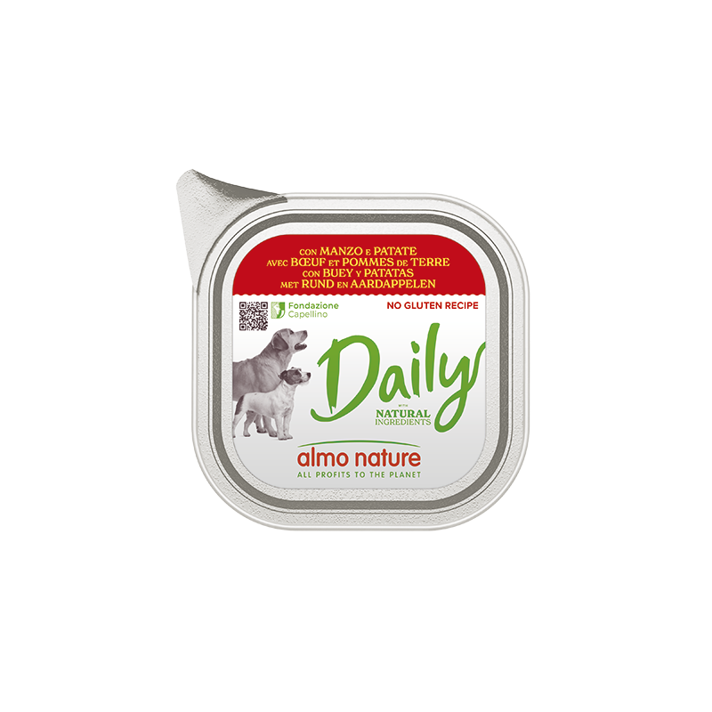 MENU BOEUF/POM TERRE BAR 100G