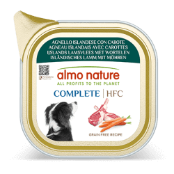 ALMO CHIEN HFC COMPLETE AGNEAU/CAROTTES 85gr