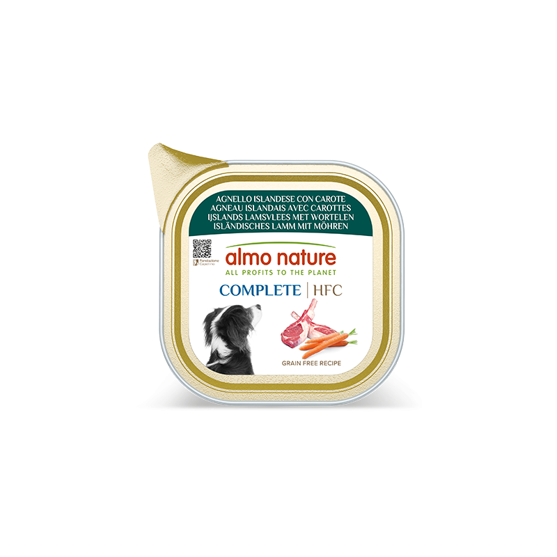 ALMO CHIEN HFC COMPLETE AGNEAU/CAROTTES 85gr