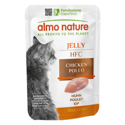 ALMO CHAT HFC JELLY/POULET 55gr
