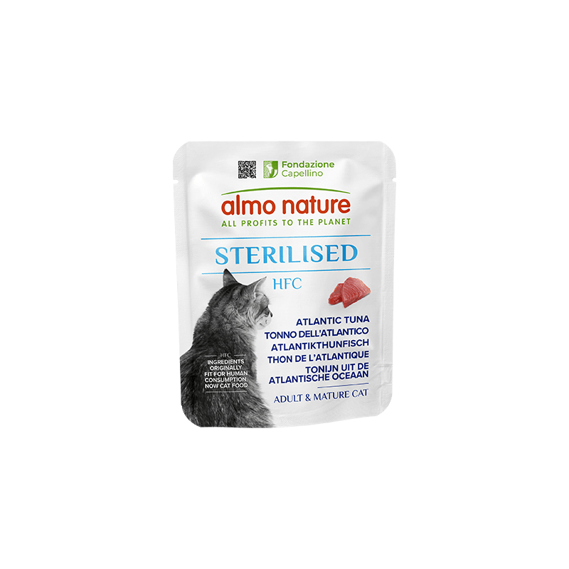ALMO CHAT HFC STERILISED THON DE L'ATLANTIQUE 50gr