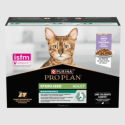 PROPLAN ADULTE STERILISE MAINTENANCE DINDE EN GELEE 10x85gr