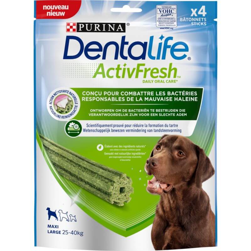 DENTALIFE ACTIVFRESH 4 FRIANDISES MAXI