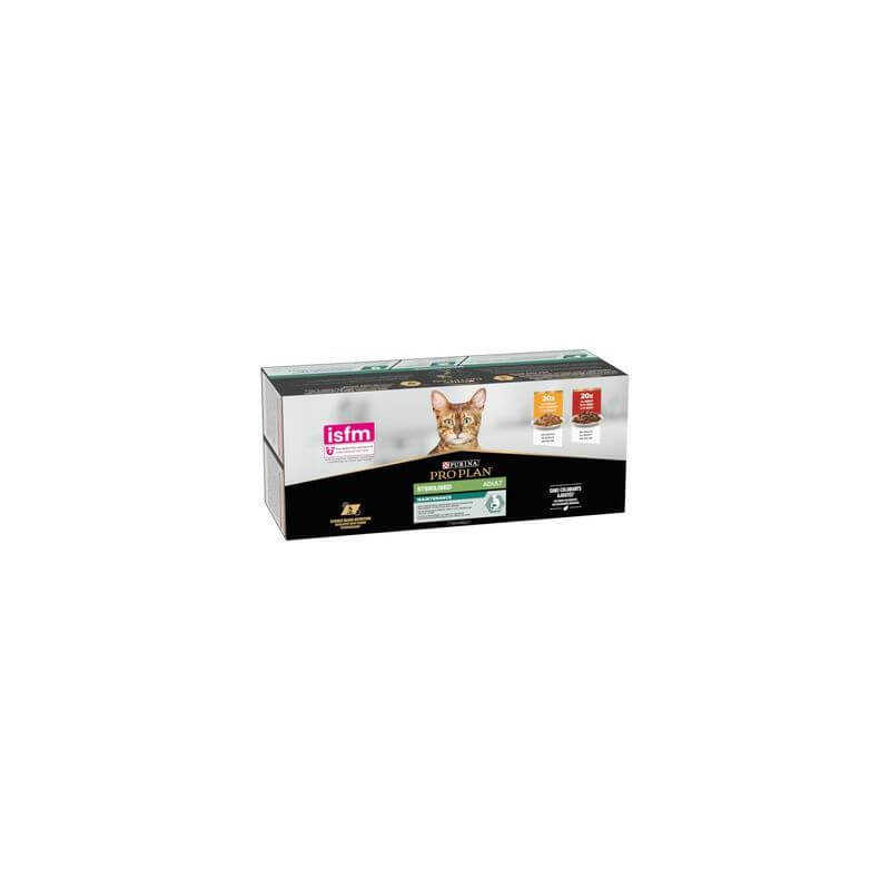 PROPLAN ADULTE STERILISE BOEUF POULET 40x85gr