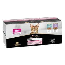 PROPLAN ADULTE DELICATE DIGESTION DINDE POISSON EN SAUCE 40x85gr