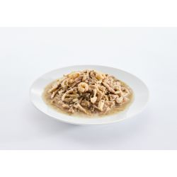 POCHON FILOUS CHAT THON POULET CREVETTES EN SAUCE 80gr