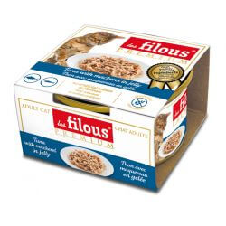 POCHON FILOUS CHAT THON MAQUEREAU EN GELEE 85gr