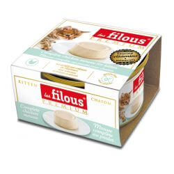 POCHON FILOUS CHATON MOUSSE POULET 85gr