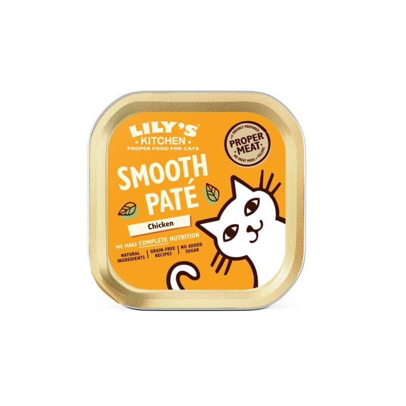 LILY'S KITCHEN CHAT TERRINE POULET 85gr