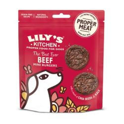 LILY'S KITCHEN CHIEN BURGERS AU BOEUF 70gr