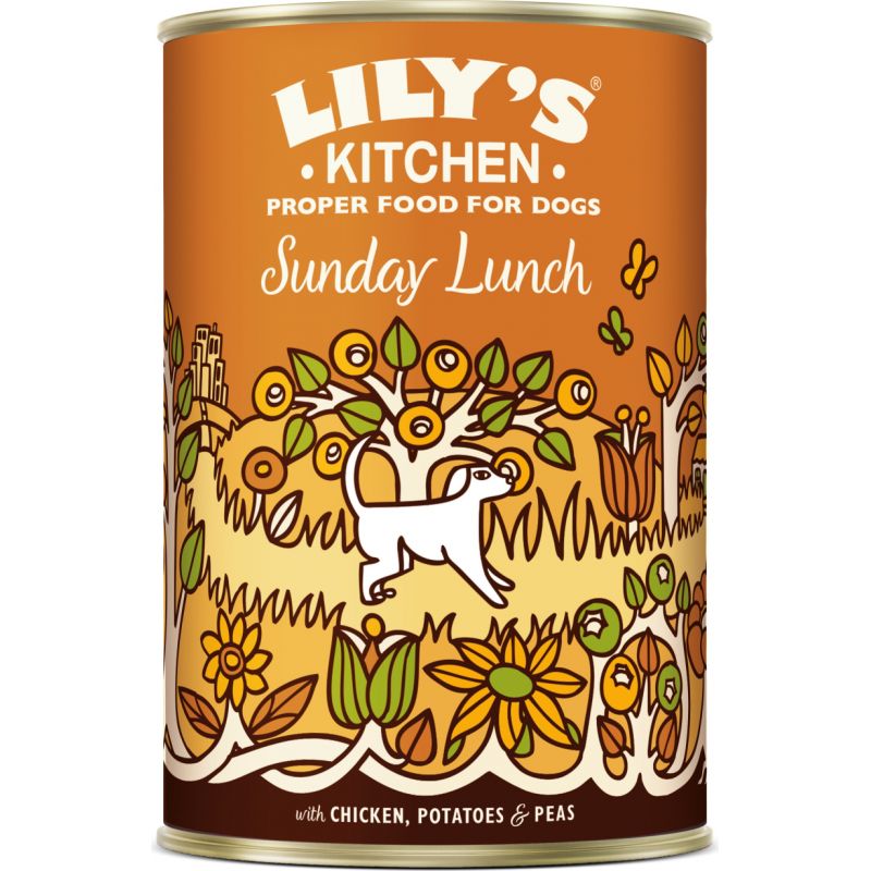 LILY'S KITCHEN CHIEN POULET LEGUMES 400gr
