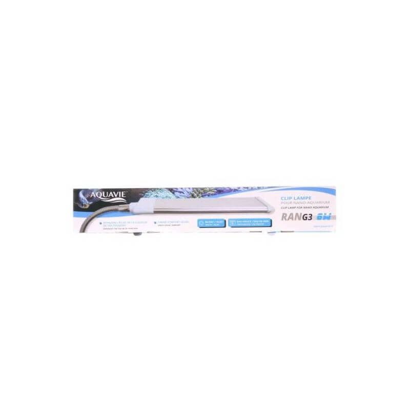 CLIP LAMPE LUMIVIE G3 RAN03 - 6W BLANC/BLEU