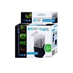 CARTOUCHE CHARBON-MOUSSE POUR FILTRE BT700 x2