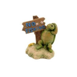 DECOR FUN TORTUE PANNEAU 7x6x8.5cm