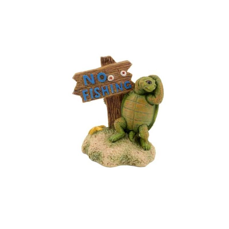 DECOR FUN TORTUE PANNEAU 7x6x8.5cm