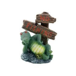 DECOR FUN ALIGATOR PANNEAU 8x6.5x11cm