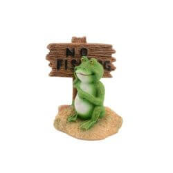 DECOR FUN GRENOUILLE PANNEAU 5.5x5.5x6.5cm