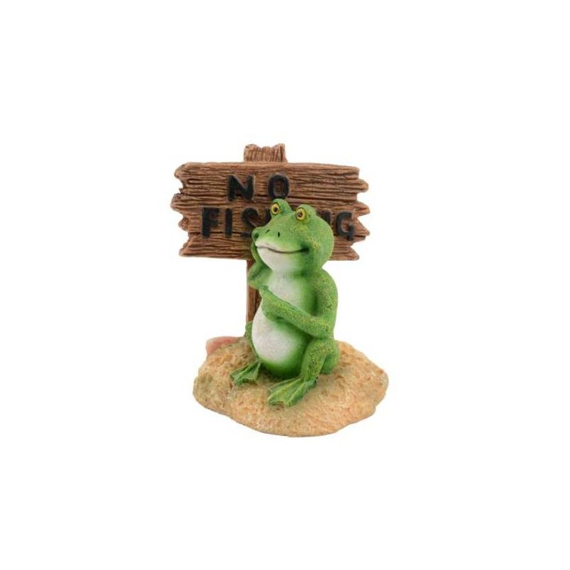 DECOR FUN GRENOUILLE PANNEAU 5.5x5.5x6.5cm