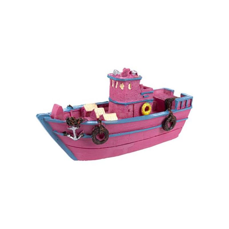 DECOR OLIVER'S BOAT 12.5x5x6.5cm
