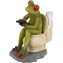 DECOR FUN GRENOUILLE WC 10x8x12cm
