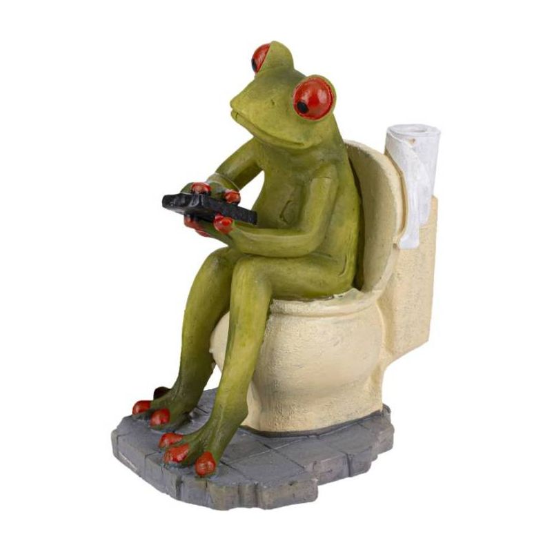 DECOR FUN GRENOUILLE WC 10x8x12cm