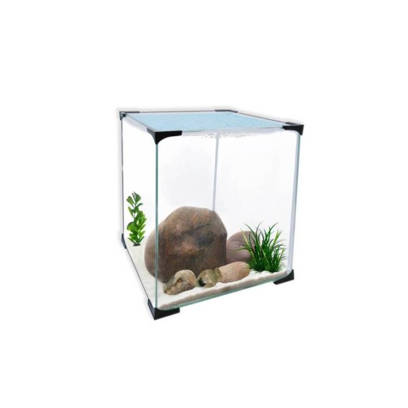 CUVE CUBE 30+COUVERCLE 30x30x35cm en 4mm - 31.5L
