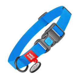 COLLIER WAUDOG COLLARTEX 25mm 34-49 cm BLEU