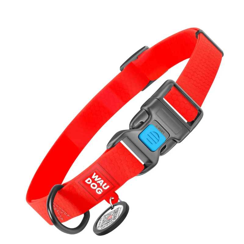 COLLIER WAUDOG COLLARTEX 25mm 34-49 cm ROUGE