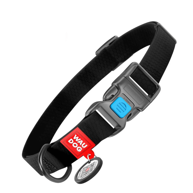 COLLIER WAUDOG COLLARTEX 25mm 34-49 cm NOIR