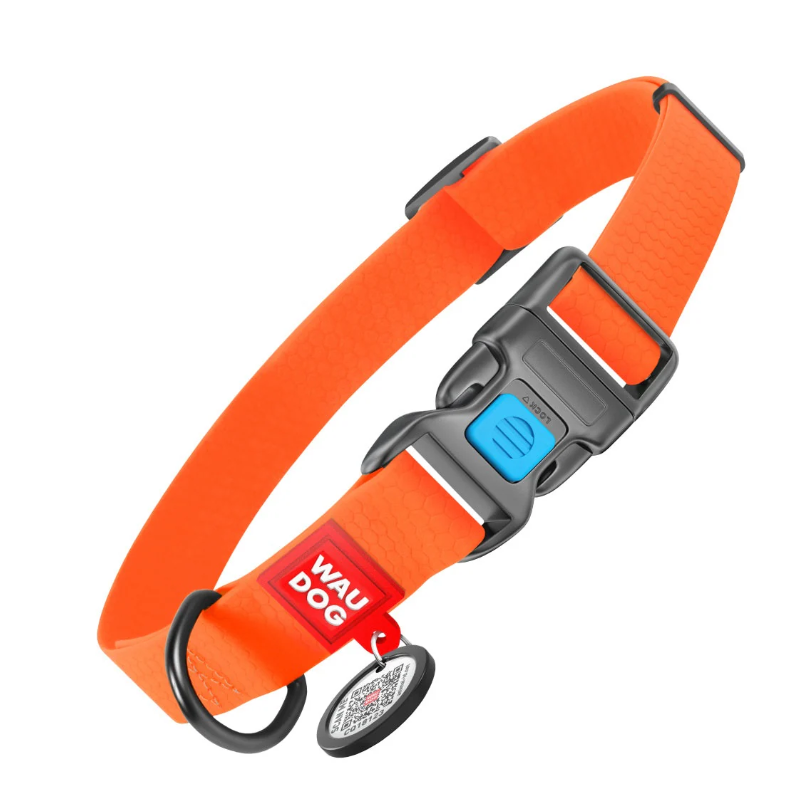 COLLIER WAUDOG COLLARTEX 15mm 25-35 cm ORANGE