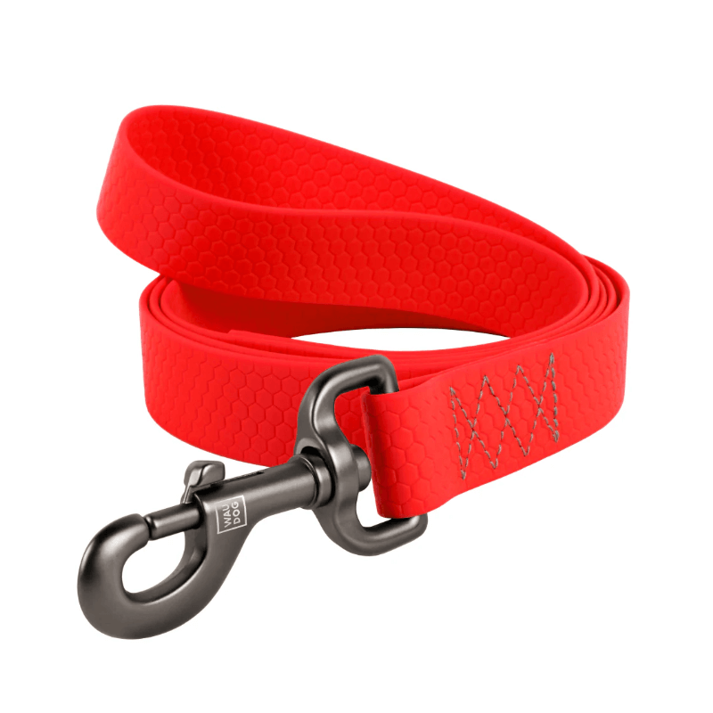 LAISSE WAUDOG COLLARTEX 25mm 122cm ROUGE