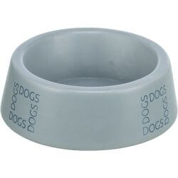 GAMELLE CHIEN CERAMIQUE 1L Diam.20cm GRIS/BLEU