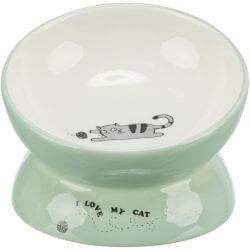GAMELLE HAUTE CERAMIQUE 0.15L Diam.13cm SAUGE/BLANC