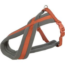 PREMIUM HARNAIS TOURING L-XL 70-110cm/25mm ROUILLE