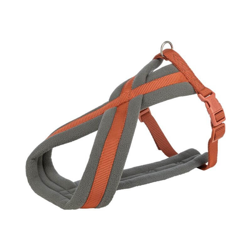 PREMIUM HARNAIS TOURING L-XL 70-110cm/25mm ROUILLE