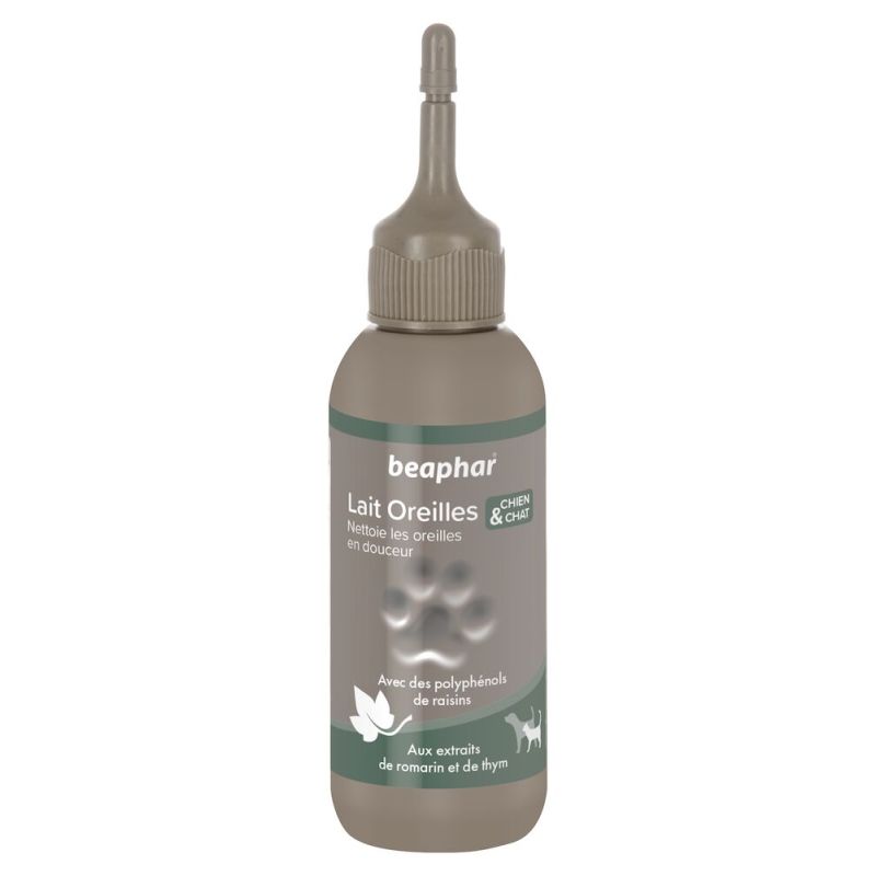 LAIT NETTOYANT OREILLES CHIEN CHAT 125ML