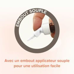 LOTION NETTOYANTE OREILLES AVEC APPLICATEUR SOUPLE 50ml