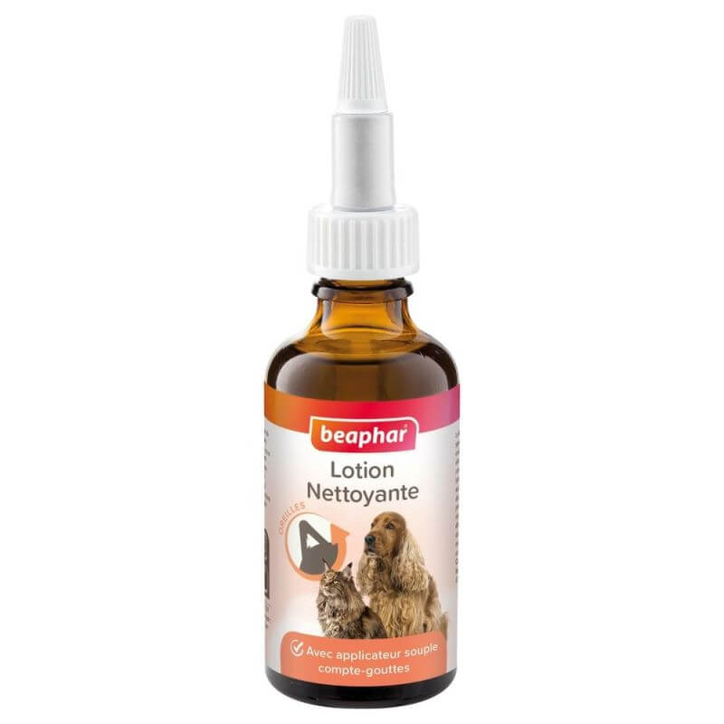 LOTION NETTOYANTE OREILLES AVEC APPLICATEUR SOUPLE 50ml