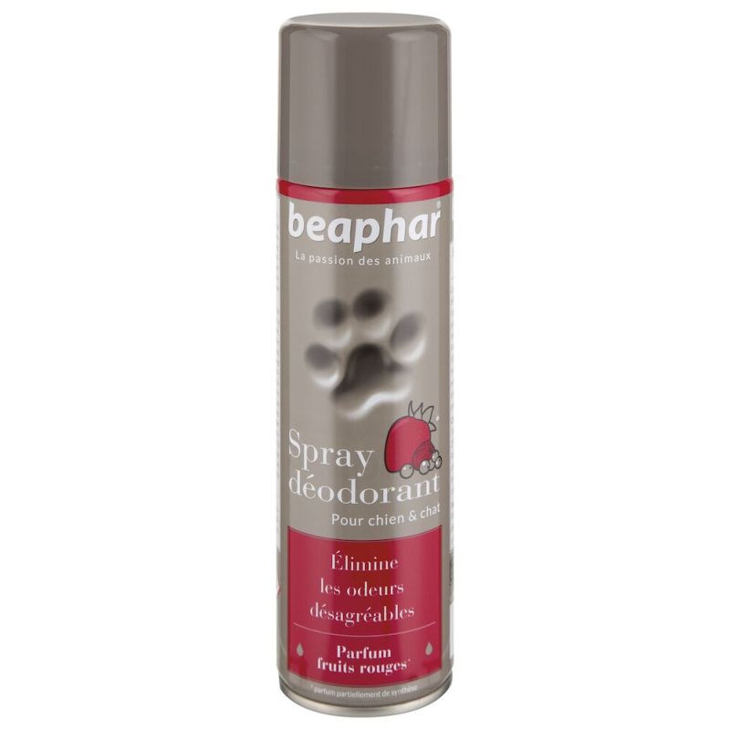 SPRAY DEOD. CN/CHAT FRUITS ROUGES 250ML EMPREINTE