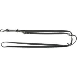 LAISSE REGL. CITYSTYLE PVC L-XL 2m/20mm NOIR