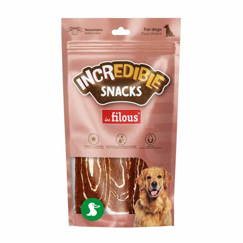 FRIANDISES FILET DE CANARD MARBRE 100gr