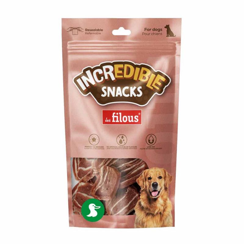 FRIANDISES TRANCHE DE CANARD MARBRE 100gr