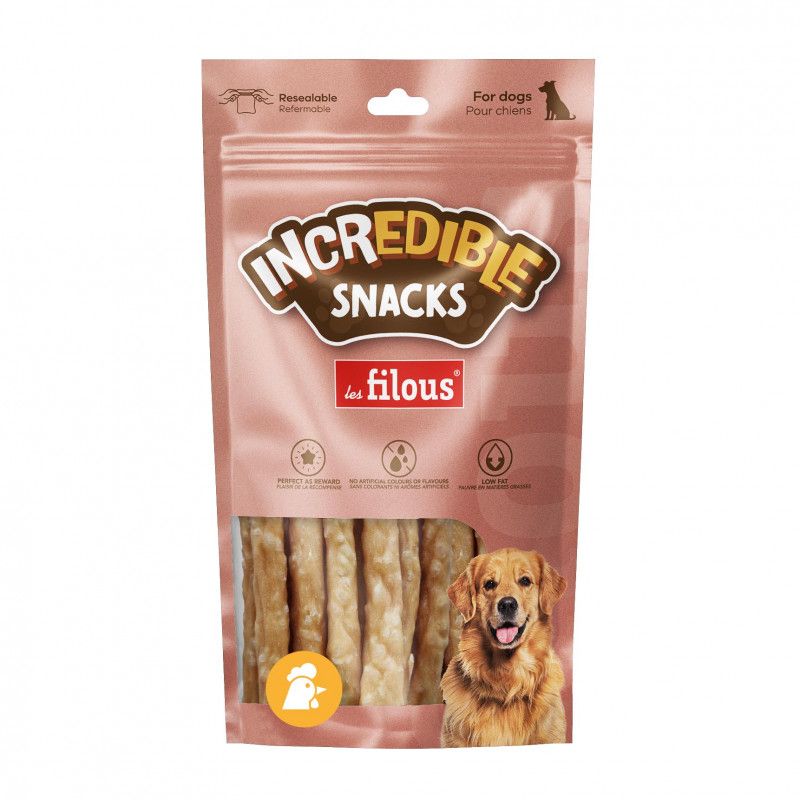 FRIANDISES BATONNET DE POULET+RIZ 100gr