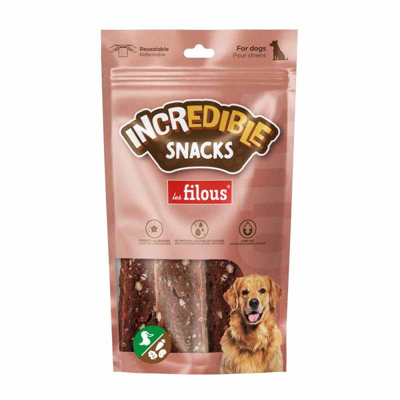 FRIANDISES BARRE DE CANARD AUX LEGUMES 100gr