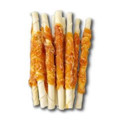 FRIANDISE TWISTER BLANC AU POULET 12.5cm x10