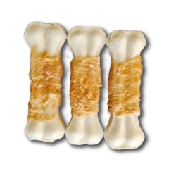 FRIANDISE OS BLANC PRESSE AU POULET 10cm x3