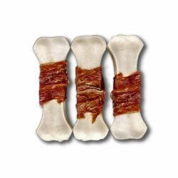 FRIANDISE OS PRESSE BLANC AU CANARD 10cm x3